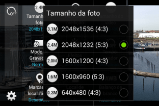 Pressione a resolução desejada. Pressione a resolução desejada.