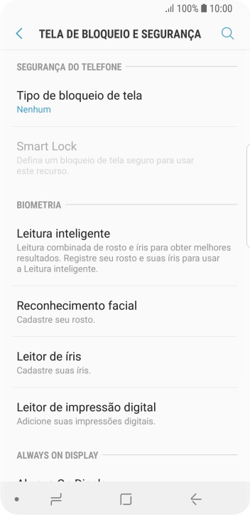 Pressione a tecla de início para finalizar e voltar à tela inicial. Pressione a tecla de início para finalizar e voltar à tela inicial.