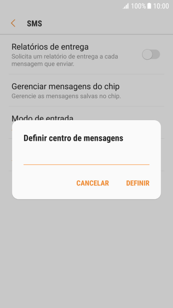 Se você é cliente TIM com DDD 11, 12, 13, 14, 15, 16, 17, 18 ou 19, deve inserir +551181138200 e pressionar DEFINIR. Se você é cliente TIM com DDD 11, 12, 13, 14, 15, 16, 17, 18 ou 19, deve inserir +551181138200 e pressionar DEFINIR.