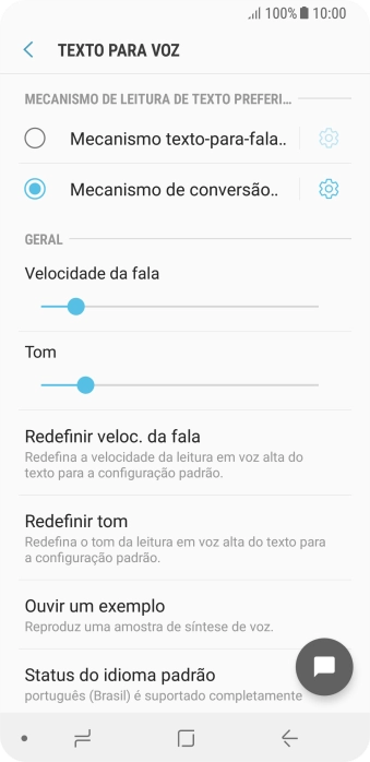 Pressione o ícone de configurações ao lado de Pressione o ícone de configurações ao lado de