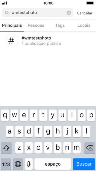 Pressione o hashtag desejado. Pressione o hashtag desejado.