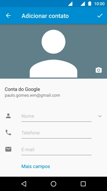 Pressione Nome, e digite o nome desejado. Pressione Nome, e digite o nome desejado.