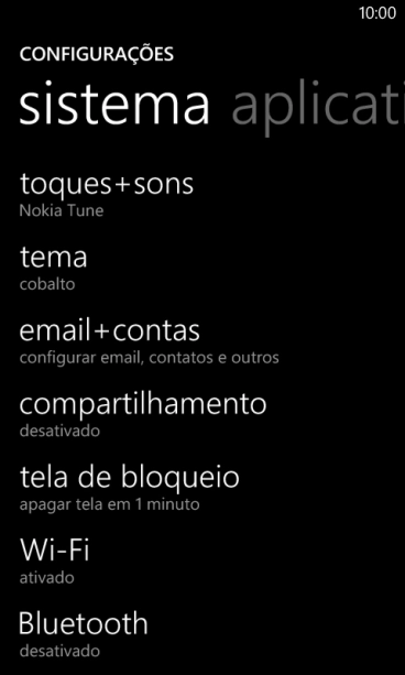 Pressione email+contas. Pressione email+contas.