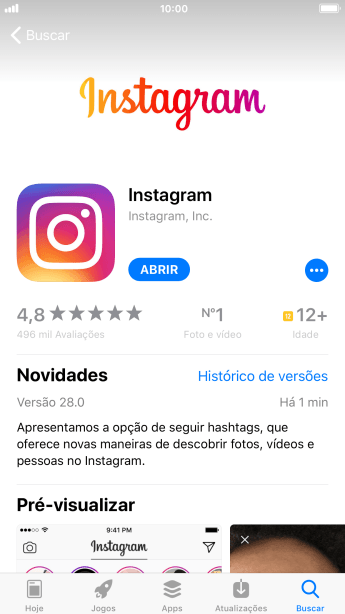 Pressione a tecla de início para finalizar e voltar à tela inicial. Pressione a tecla de início para finalizar e voltar à tela inicial.