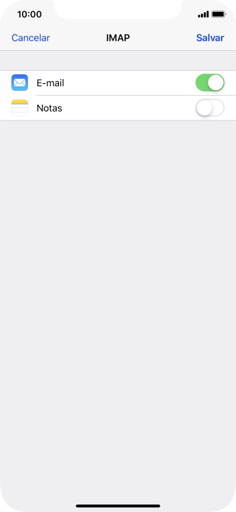 Pressione Salvar. Sua conta de e-mail agora está configurada. Se você quiser selecionar configurações adicionais de servidores de entrada e de saída, você deve seguir os seguintes passos. Pressione Salvar. Sua conta de e-mail agora está configurada. Se você quiser selecionar configurações adicionais de servidores de entrada e de saída, você deve seguir os seguintes passos.