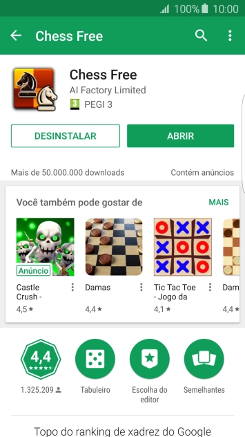 Pressione a tecla de início para finalizar e voltar à tela inicial. Pressione a tecla de início para finalizar e voltar à tela inicial.