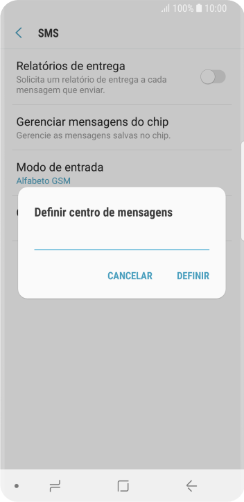 Se você é cliente TIM com DDD 11, 12, 13, 14, 15, 16, 17, 18 ou 19, deve inserir +551181138200 e pressionar DEFINIR. Se você é cliente TIM com DDD 11, 12, 13, 14, 15, 16, 17, 18 ou 19, deve inserir +551181138200 e pressionar DEFINIR.
