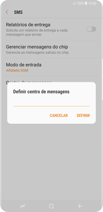 Se você é cliente TIM com DDD 11, 12, 13, 14, 15, 16, 17, 18 ou 19, deve inserir +551181138200 e pressionar DEFINIR. Se você é cliente TIM com DDD 11, 12, 13, 14, 15, 16, 17, 18 ou 19, deve inserir +551181138200 e pressionar DEFINIR.