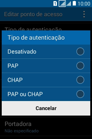 Pressione PAP ou CHAP. Pressione PAP ou CHAP.