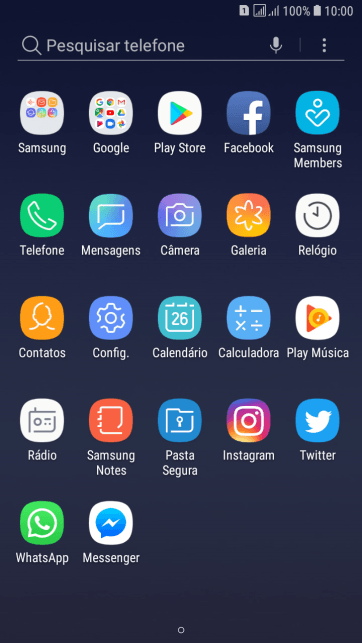 Pressione WhatsApp. Pressione WhatsApp.
