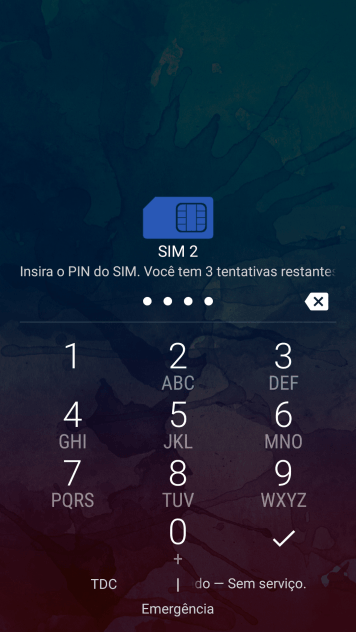 Caso seja solicitado, você deve inserir o código PIN, e pressionar o ícone de aprovar. O código PIN padrão é 1010. Caso seja solicitado, você deve inserir o código PIN, e pressionar o ícone de aprovar. O código PIN padrão é 1010.
