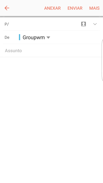 Pressione o campo ao lado de Pressione o campo ao lado de