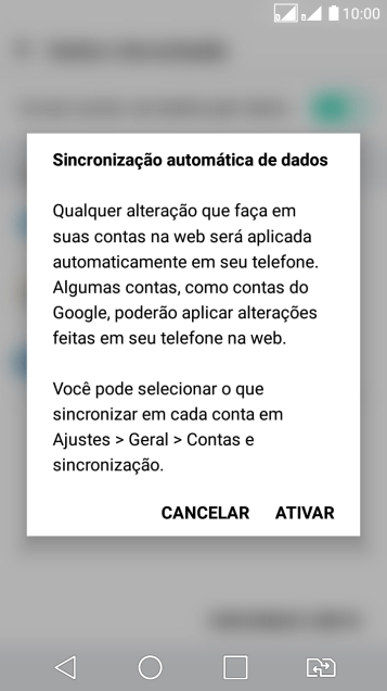 Se você quiser ativar a função, deve pressionar ATIVAR. Se você quiser ativar a função, deve pressionar ATIVAR.