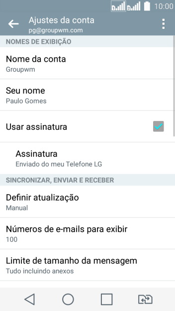 Pressione Definir atualização. Pressione Definir atualização.