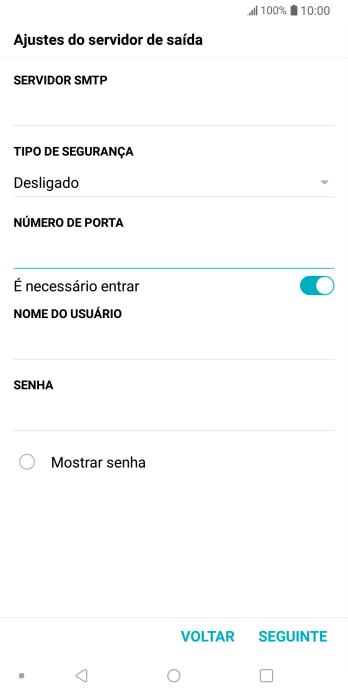 Pressione o indicador ao lado de Pressione o indicador ao lado de