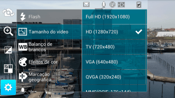 Pressione a resolução desejada. Pressione a resolução desejada.