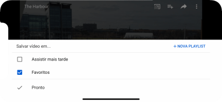 Pressione a lista de reprodução desejada. Pressione a lista de reprodução desejada.