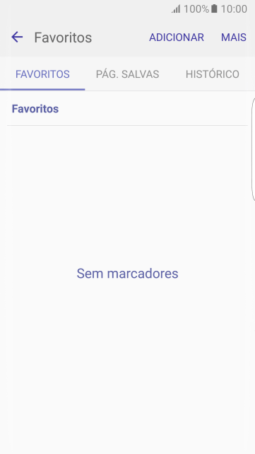 Pressione ADICIONAR. Pressione ADICIONAR.