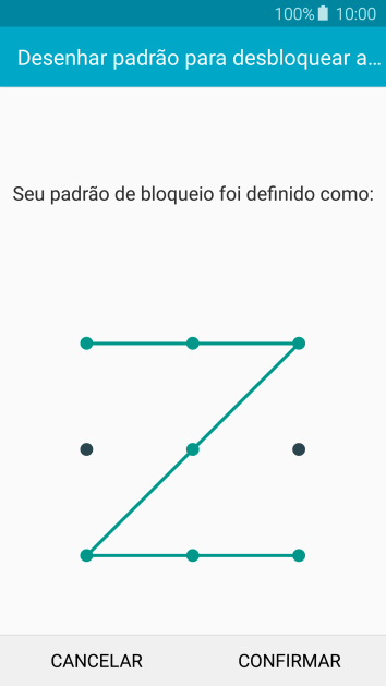 Repita o código do celular selecionado, e pressione CONFIRMAR. Repita o código do celular selecionado, e pressione CONFIRMAR.