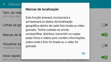 Se você quiser ativar a função, deve pressionar OK. Se você quiser ativar a função, deve pressionar OK.