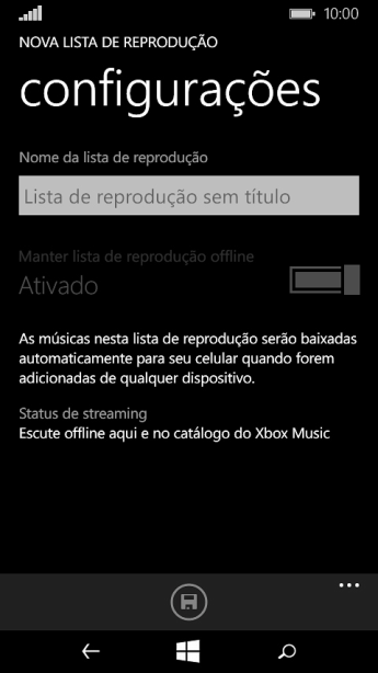 Pressione Lista de reprodução sem título. Pressione Lista de reprodução sem título.