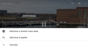 Pressione Adicionar à playlist. Pressione Adicionar à playlist.