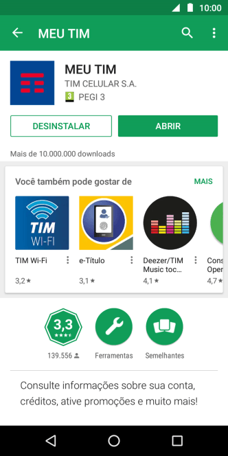 Pressione a tecla de início para finalizar e voltar à tela inicial. Pressione a tecla de início para finalizar e voltar à tela inicial.
