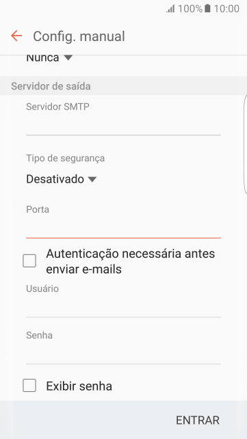 Pressione Autenticação necessária antes enviar e-mails para ativar a função. Pressione Autenticação necessária antes enviar e-mails para ativar a função.