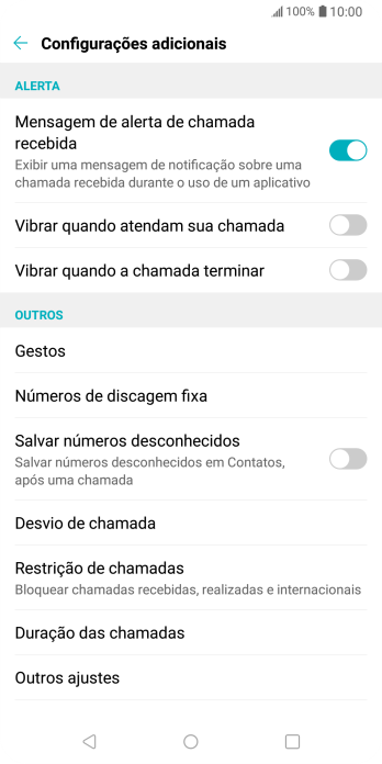 Pressione Desvio de chamada. Pressione Desvio de chamada.