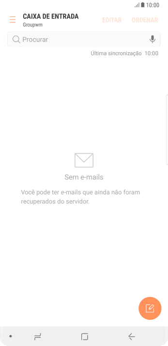 Deslize para a direita a partir do lado esquerdo da tela. Deslize para a direita a partir do lado esquerdo da tela.