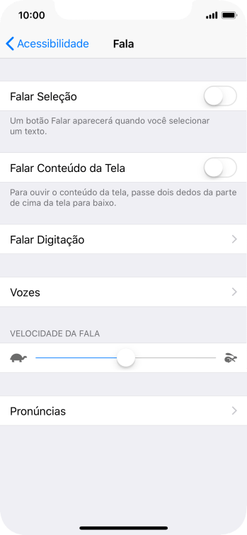 Pressione o indicador ao lado de Pressione o indicador ao lado de