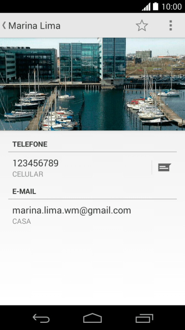 Pressione o ícone de menu. Pressione o ícone de menu.