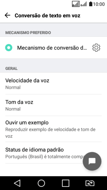 Pressione o ícone de configurações ao lado de Pressione o ícone de configurações ao lado de