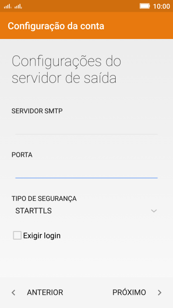 Pressione Exigir login para ativar a função. Pressione Exigir login para ativar a função.