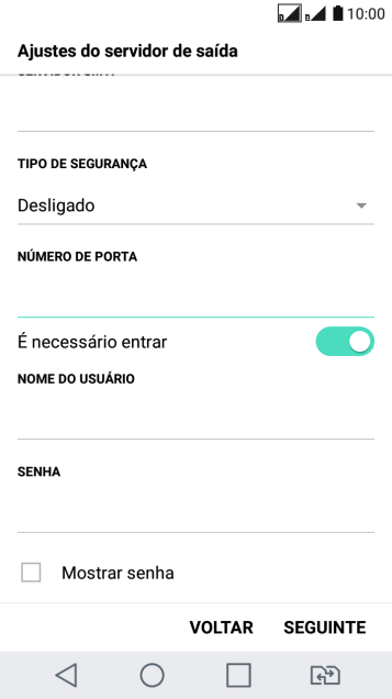 Pressione o indicador ao lado de Pressione o indicador ao lado de