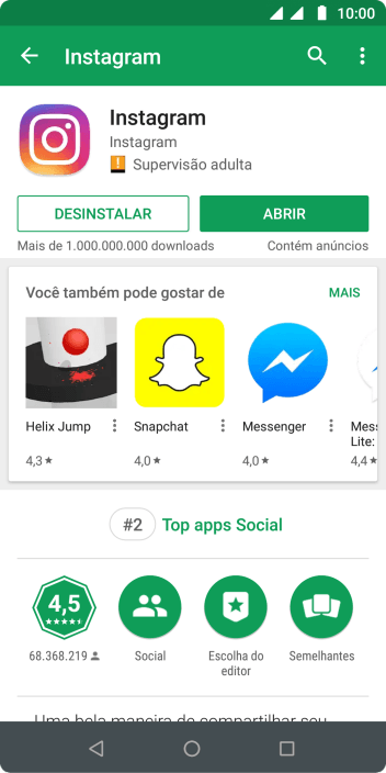 Pressione a tecla de início para finalizar e voltar à tela inicial. Pressione a tecla de início para finalizar e voltar à tela inicial.