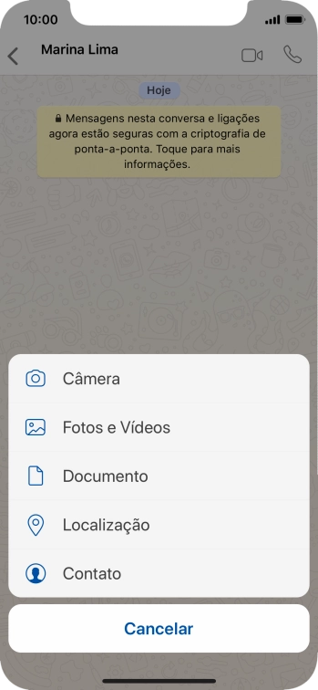 Pressione Fotos e Vídeos. Pressione Fotos e Vídeos.