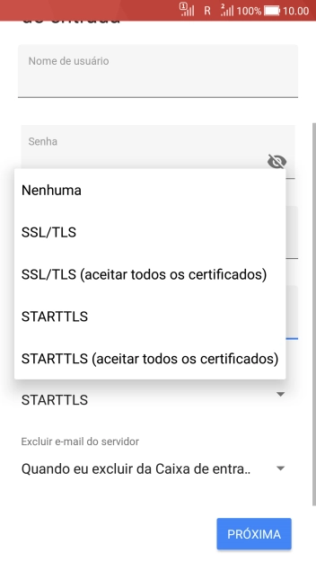 Pressione Nenhuma para desativar a função. Pressione Nenhuma para desativar a função.