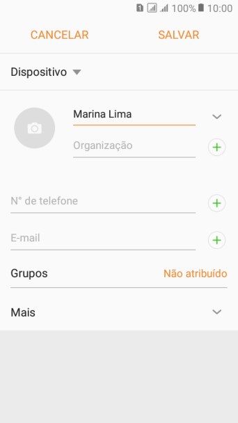Pressione Nº de telefone, e digite o número de telefone. Pressione Nº de telefone, e digite o número de telefone.