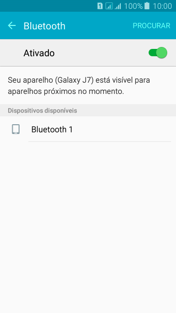 Pressione o dispositivo Bluetooth desejado, e siga as instruções da tela para conectar o dispositivo ao seu celular. Pressione o dispositivo Bluetooth desejado, e siga as instruções da tela para conectar o dispositivo ao seu celular.