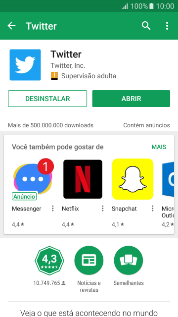 Pressione a tecla de início para finalizar e voltar à tela inicial. Pressione a tecla de início para finalizar e voltar à tela inicial.