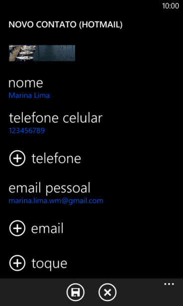 Pressione toque. Pressione toque.