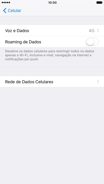 Pressione Voz e Dados. Pressione Voz e Dados.