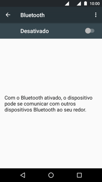 Pressione o indicador para ativar a função. Pressione o indicador para ativar a função.