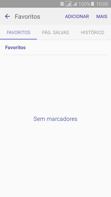 Pressione ADICIONAR. Pressione ADICIONAR.