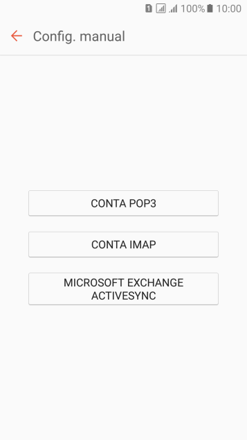 Pressione CONTA POP3. Pressione CONTA POP3.