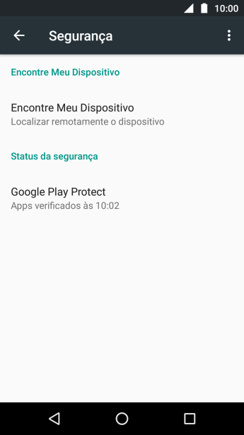 Pressione Encontre Meu Dispositivo. Pressione Encontre Meu Dispositivo.
