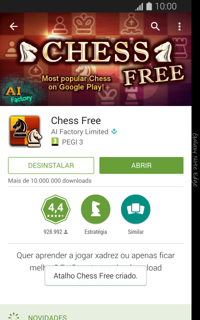 Pressione a tecla de início para finalizar e voltar à tela inicial. Pressione a tecla de início para finalizar e voltar à tela inicial.