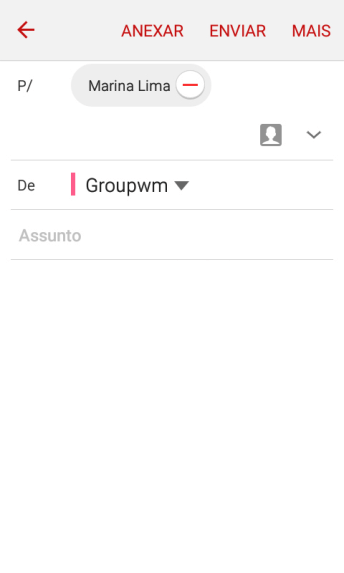 Pressione Assunto, e digite o assunto desejado. Pressione Assunto, e digite o assunto desejado.