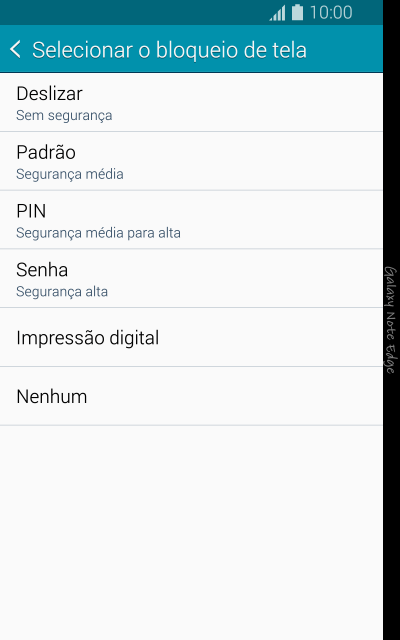 Pressione Padrão. Pressione Padrão.
